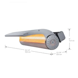 DSH Indoor/Outdoor Electric Infrared Heater DSH20W