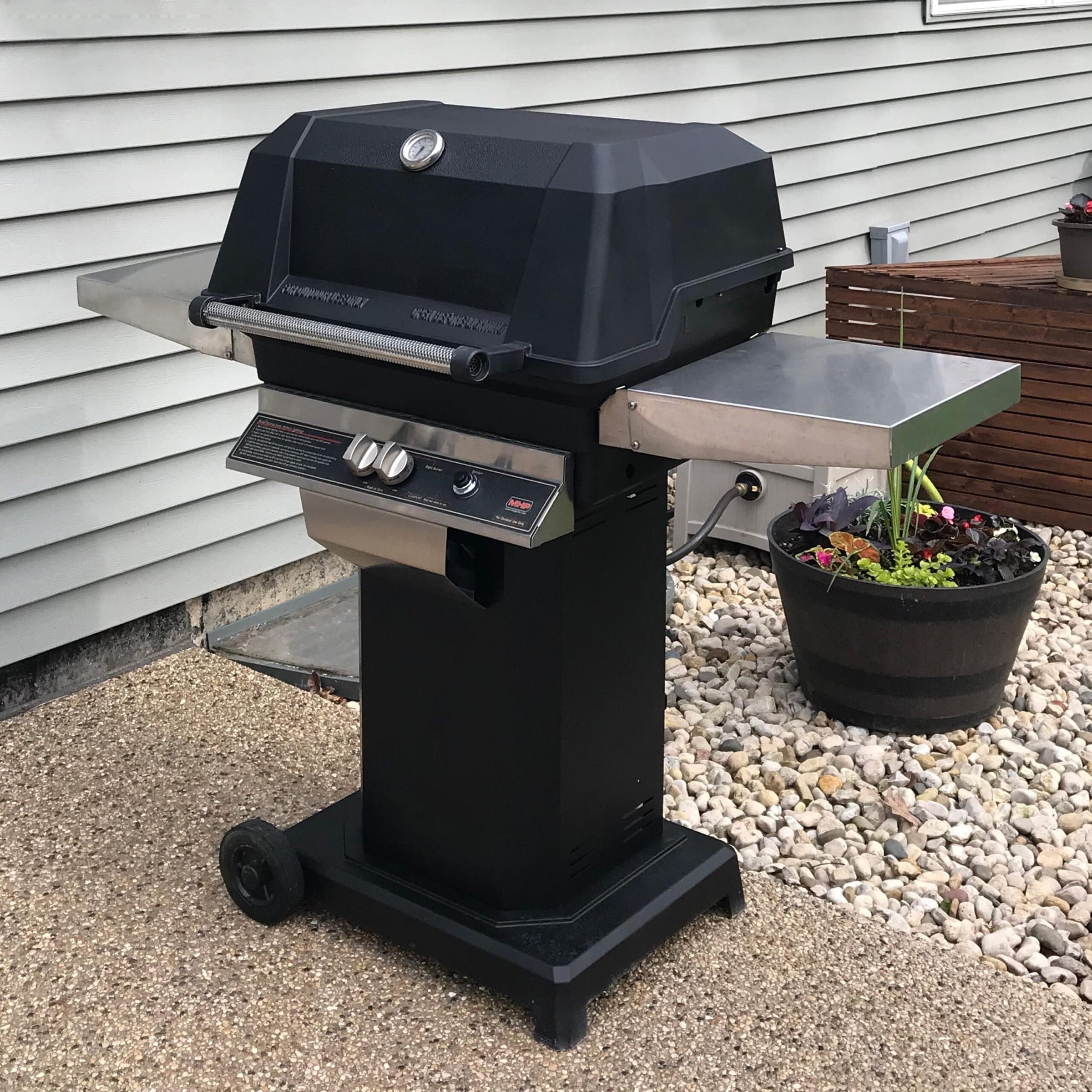 WNK4DD Patio Mount Grill – Natural Gas / Stainless