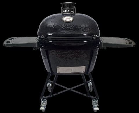 Oval XX-Large Charcoal All-In-One (Heavy-Duty Stand, Side Shelves, Ash Tool and Grate Lifter)