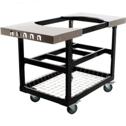 Base with Basket and SS Side Shelves for XL, LG