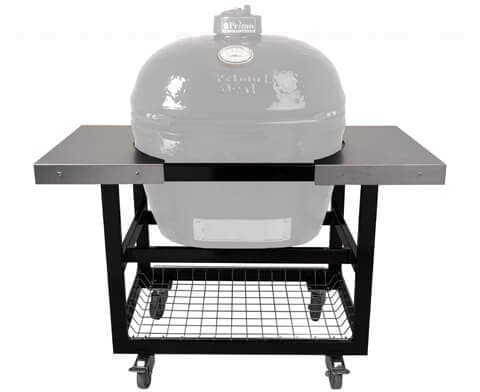 Base with Basket and SS Side Shelves for XL, LG