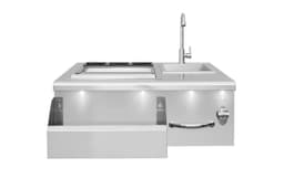 30" Beverage & Prep Station (White Lights)