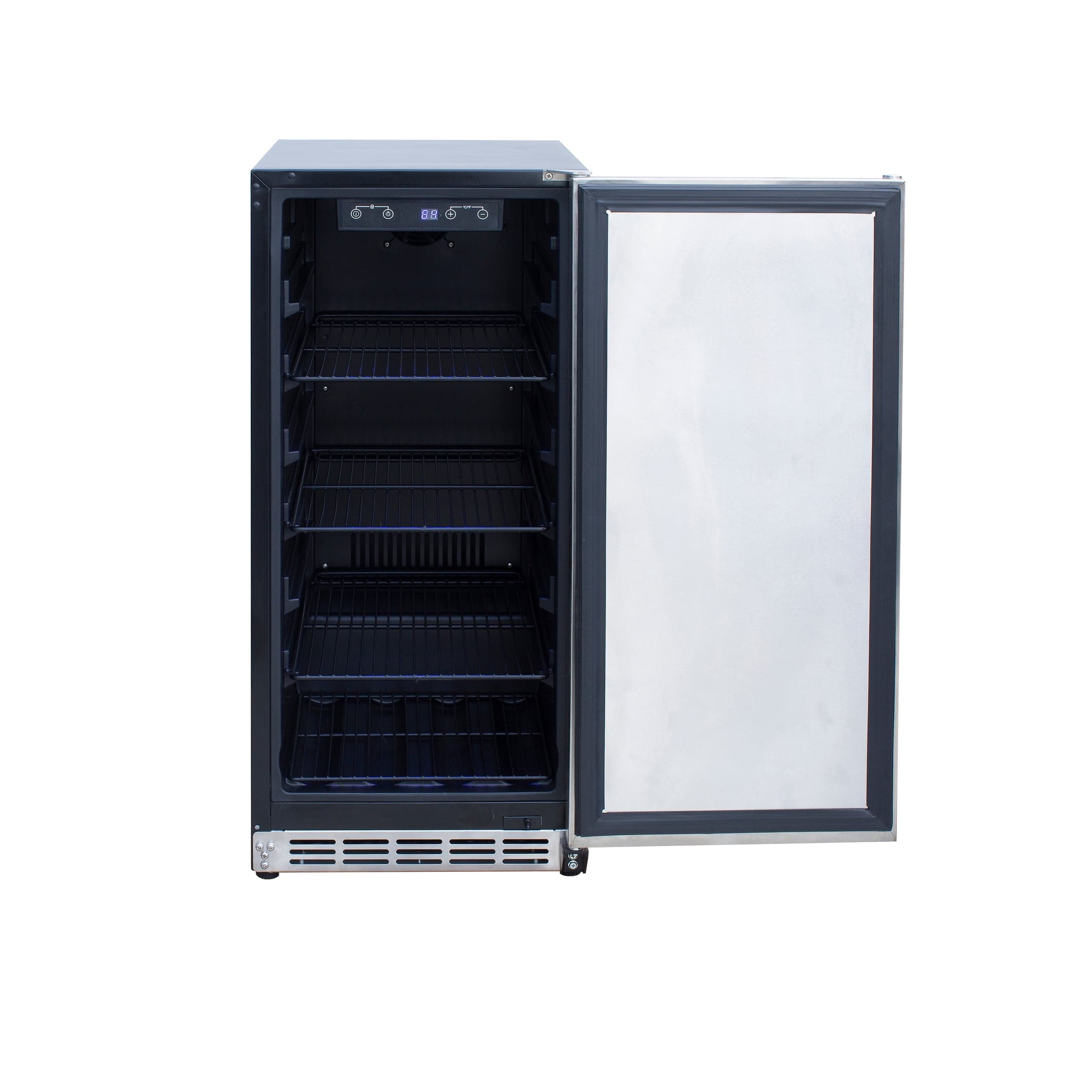 15" Outdoor Rated Refrigerator with Stainless Steel Door and Handle (3.2c)