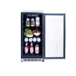 15" Outdoor Rated Refrigerator with Stainless Steel Door and Handle (3.2c)