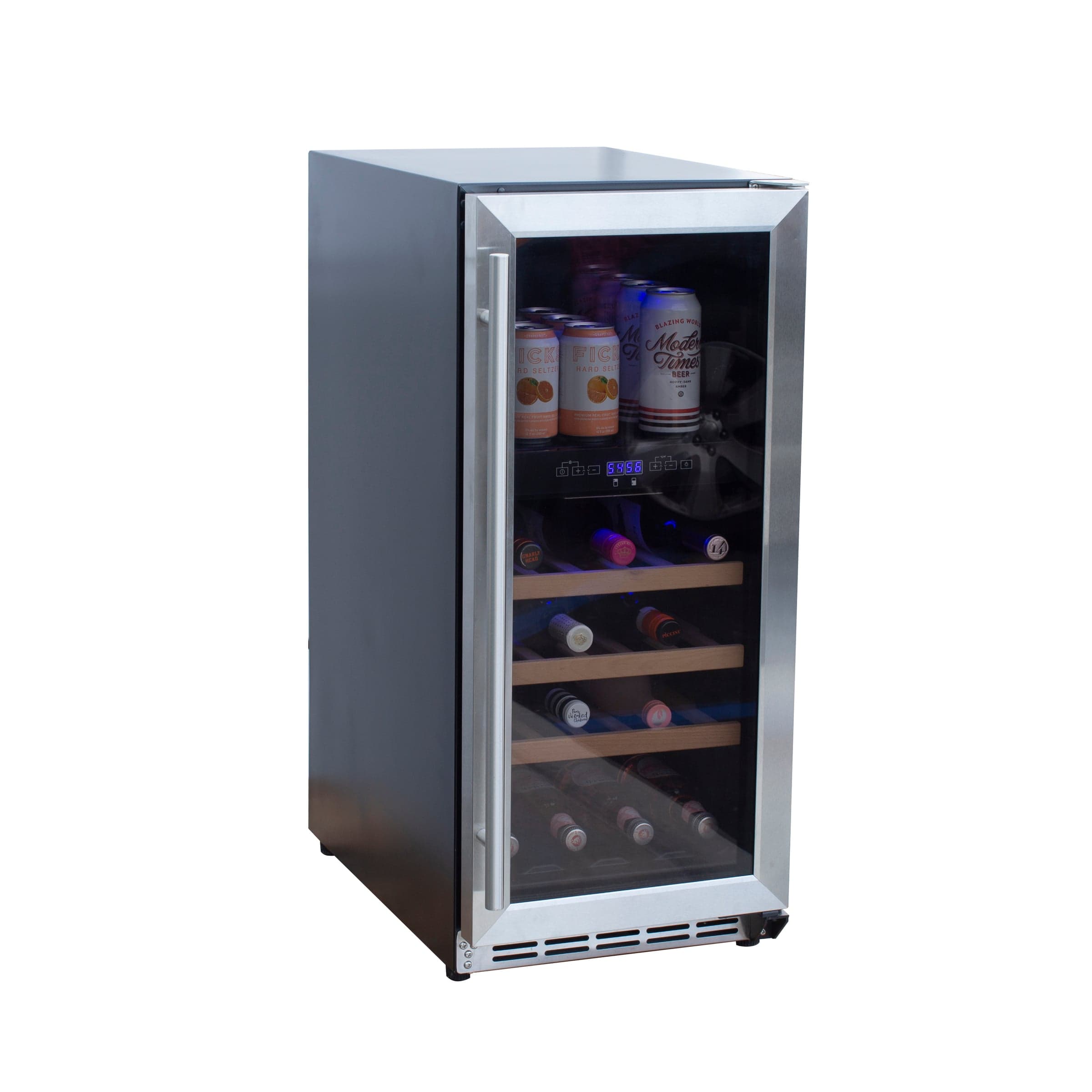 15" Outdoor Rated Dual Zone Wine Cooler (2.9c)
