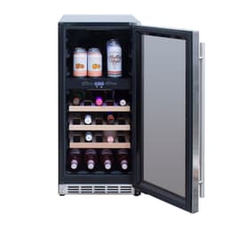 15" Outdoor Rated Dual Zone Wine Cooler (2.9c)