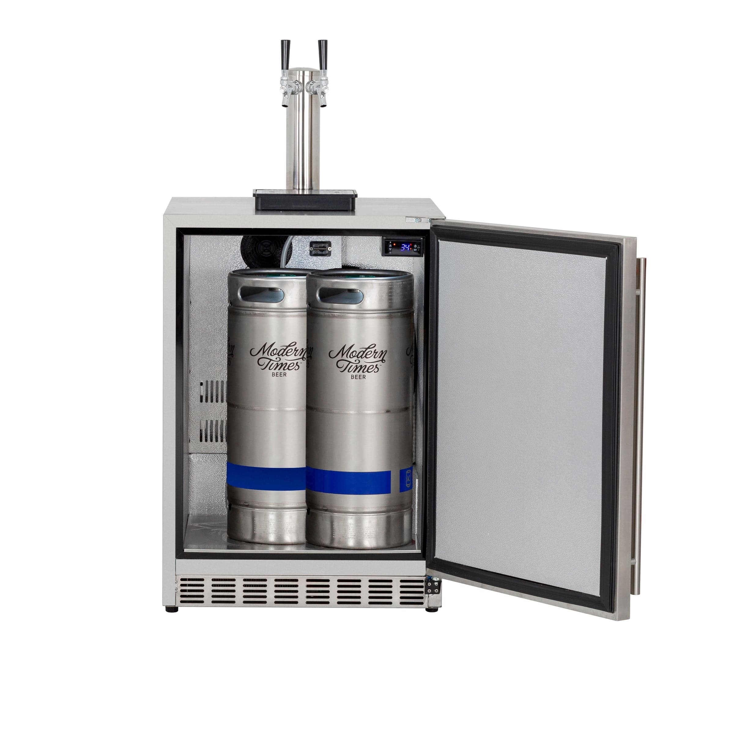 24" Deluxe Outdoor Rated Kegerator - No Tap (6.6c)