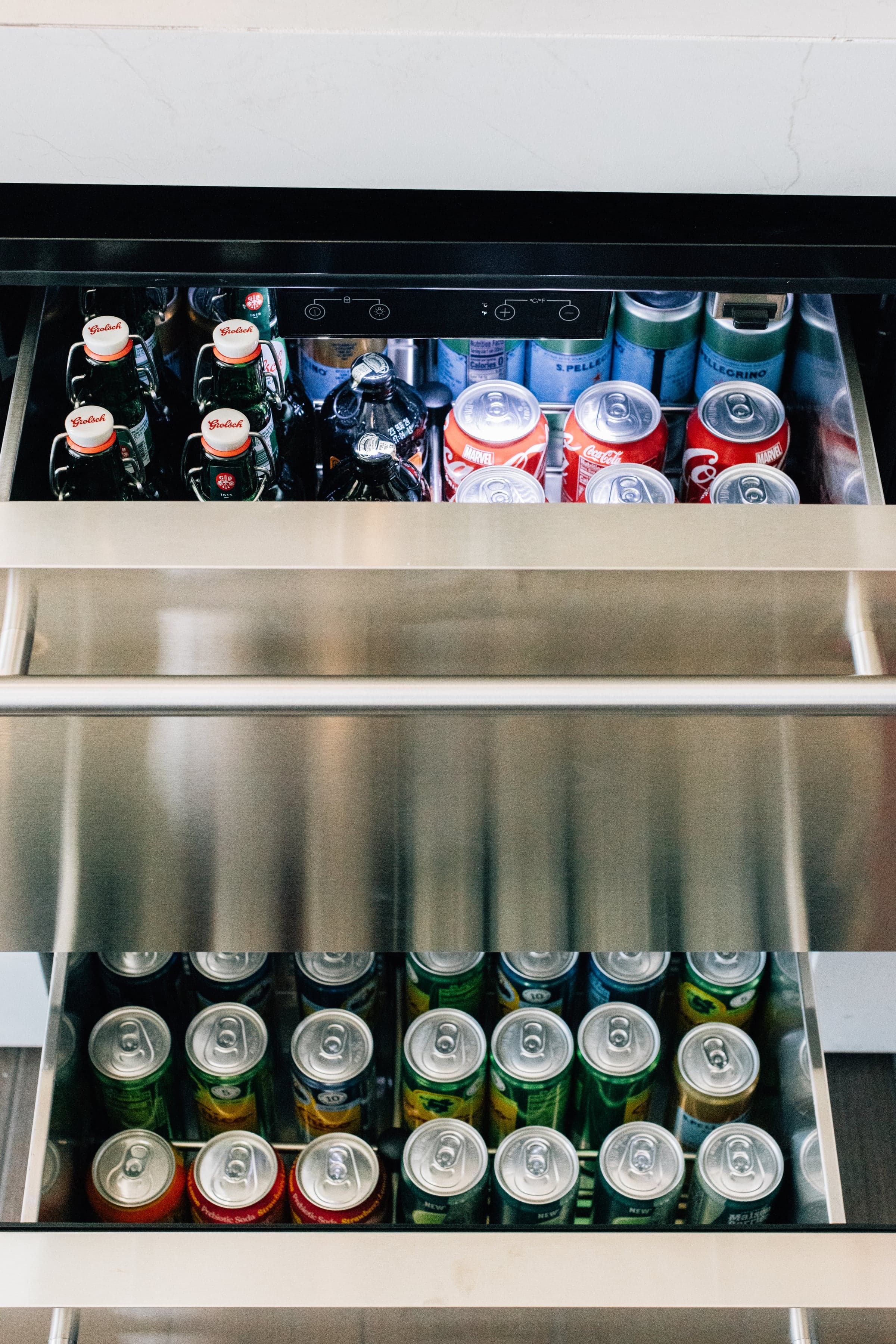 24" Deluxe Outdoor Rated 2-Drawer Refrigerator (5c)