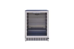 24" Outdoor Rated Refrigerator with Glass Door and Glass Shelves (5c)