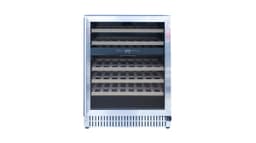 24" Outdoor Rated Dual Zone Wine Cooler (4.5c)