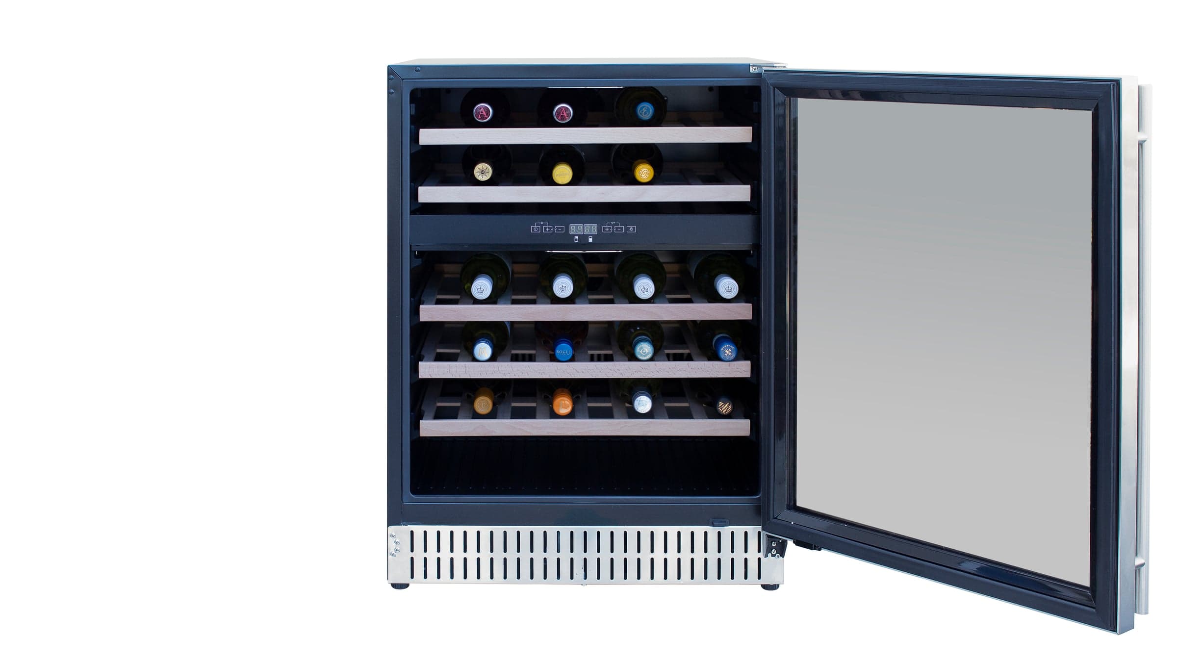 24" Outdoor Rated Dual Zone Wine Cooler (4.5c)