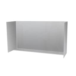 36" Stainless Steel Wind Guard (
