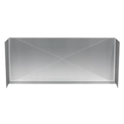 48" Stainless Steel Wind Guard (