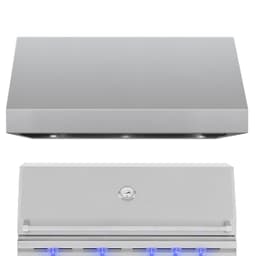 42" Outdoor Rated Vent Hood with 2,000 CFM Motor and Mounting Bracket