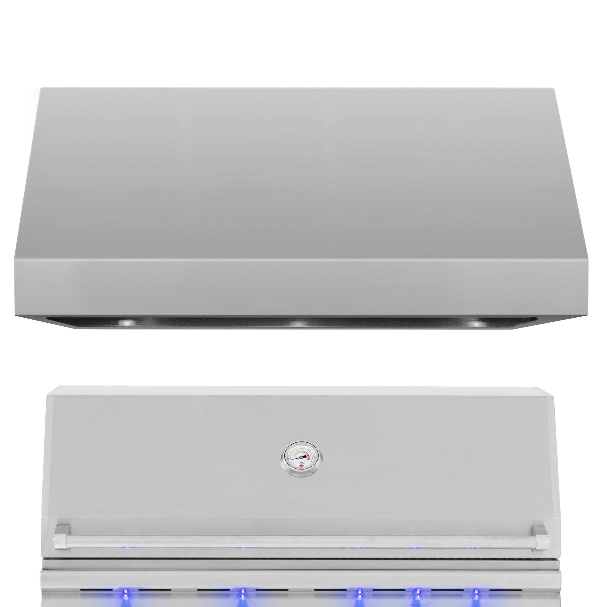 42" Outdoor Rated Vent Hood with 2,000 CFM Motor and Mounting Bracket