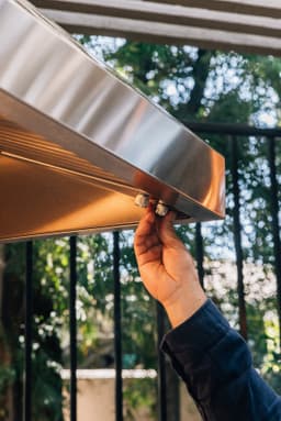 48" Outdoor Rated Vent Hood with 2,000 CFM Motor and Mounting Bracket