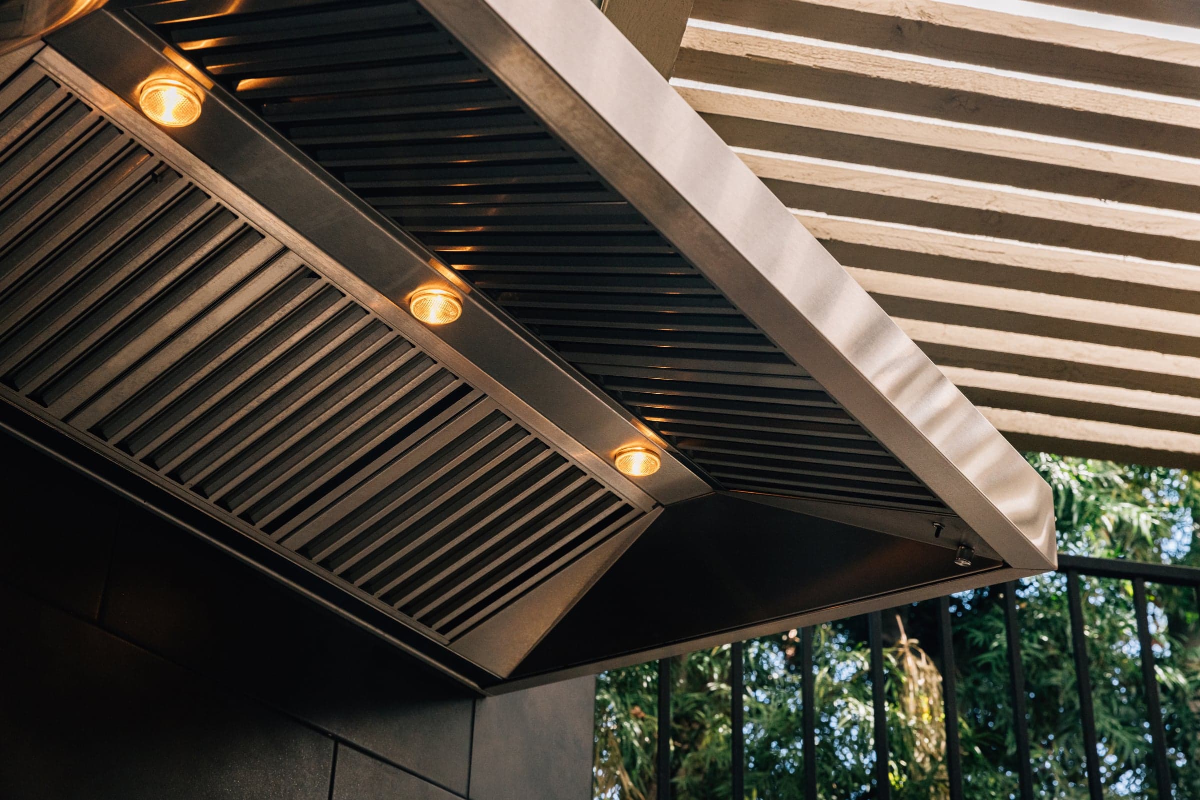 60" Outdoor Rated Vent Hood with 2,000 CFM Motor and Mounting Bracket