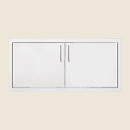 36" 2-Drawer Dry Storage Pantry & Enclosed Cabinet Combo