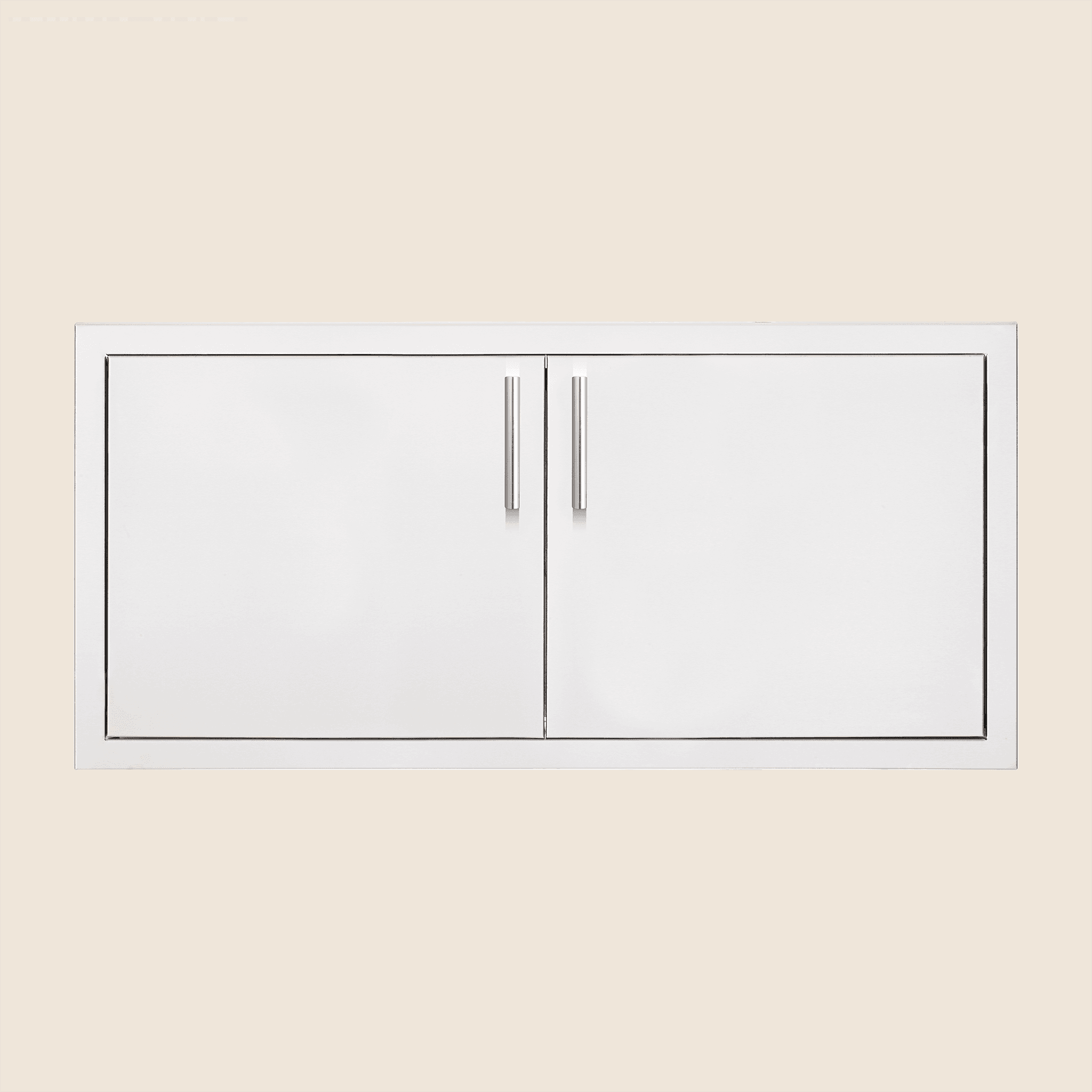 36" 2-Drawer Dry Storage Pantry & Enclosed Cabinet Combo
