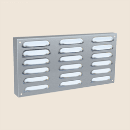 Masonry Frame - 6" x 12" Island Vent Panel Return