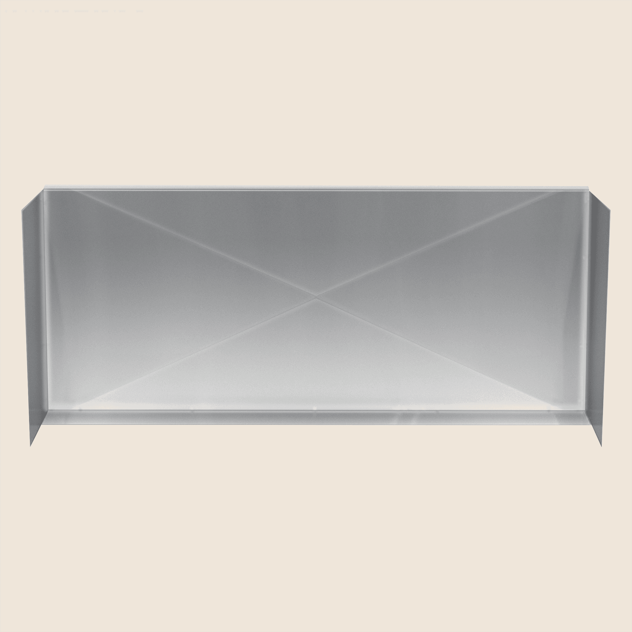 36" Stainless Steel Wind Guard (
