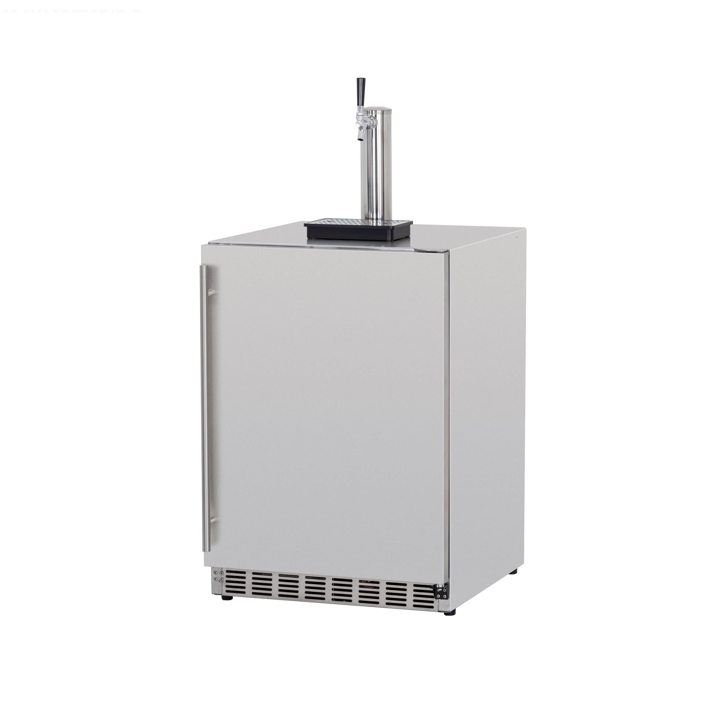 24" Deluxe Outdoor Rated Kegerator - No Tap (6.6c)