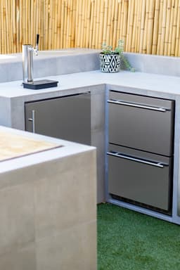 24" Deluxe Outdoor Rated Kegerator - No Tap (6.6c)