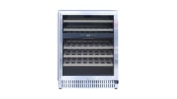 24" Outdoor Rated Dual Zone Wine Cooler (4.5c)