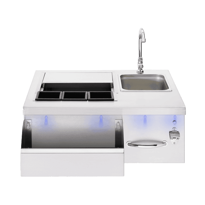 TrueFlame 30" Beverage & Prep Station
