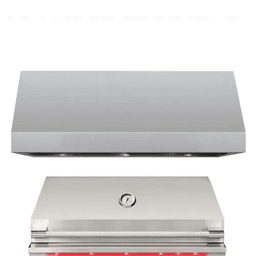 VH48-3 48" Outdoor Rated Vent Hood with 2,000 CFM Motor and Mounting Bracket