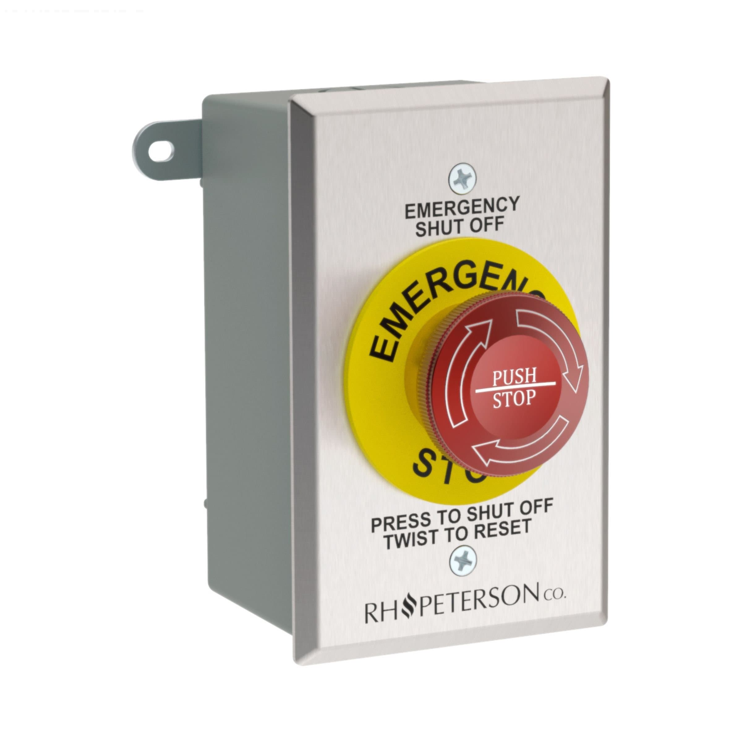 (AFD) 1-Gang E Stop 110V/20 AMP