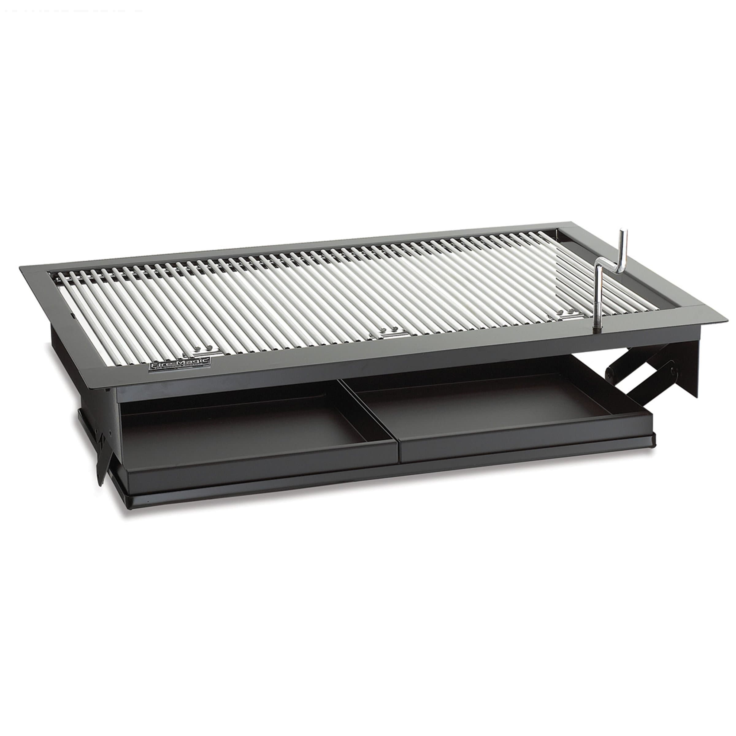 Firemaster Drop-In Charcoal Grill – 23 in x 16 in