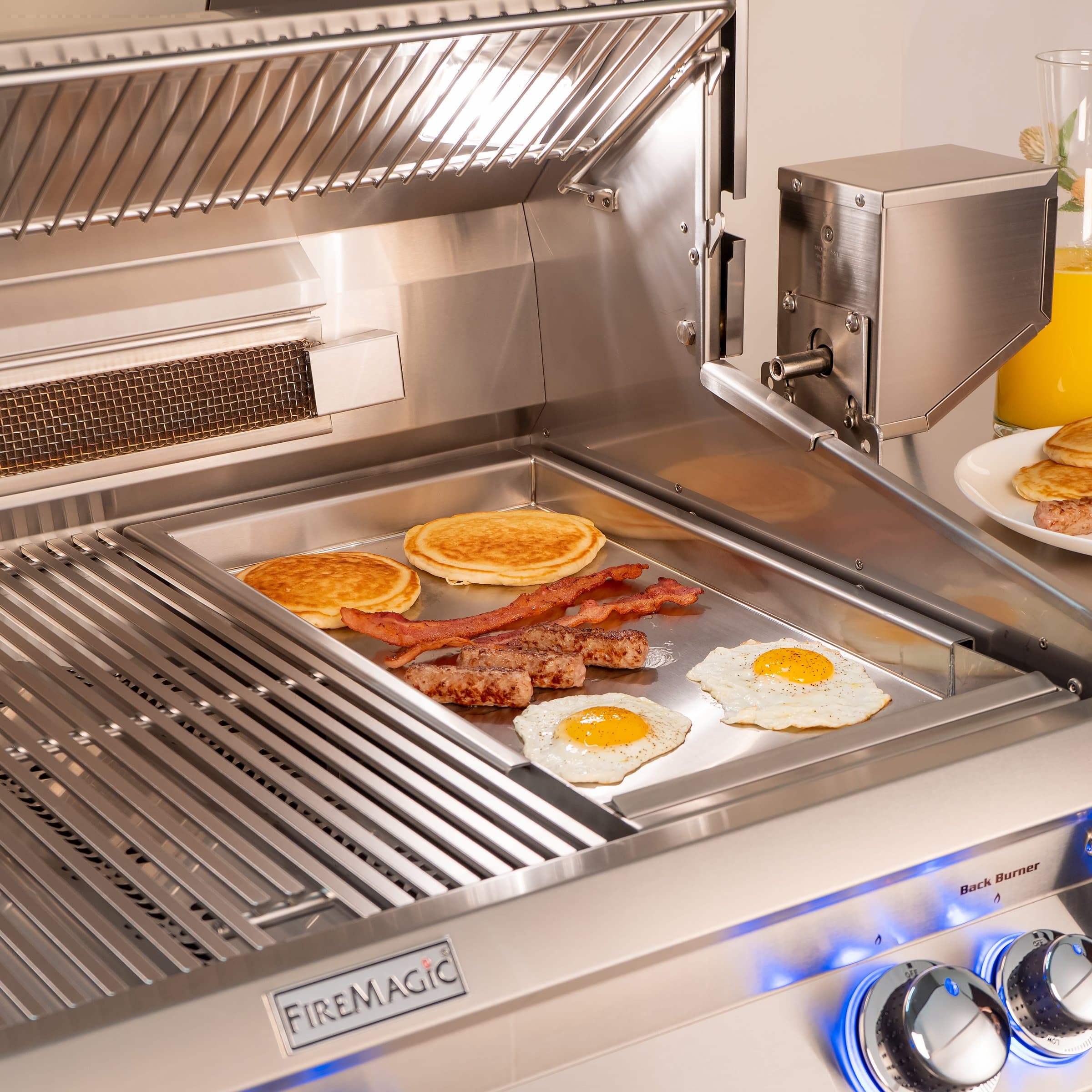 Stainless Steel Griddle - 18" Wide (Echelon, A79, A66, A53, Power Burner)