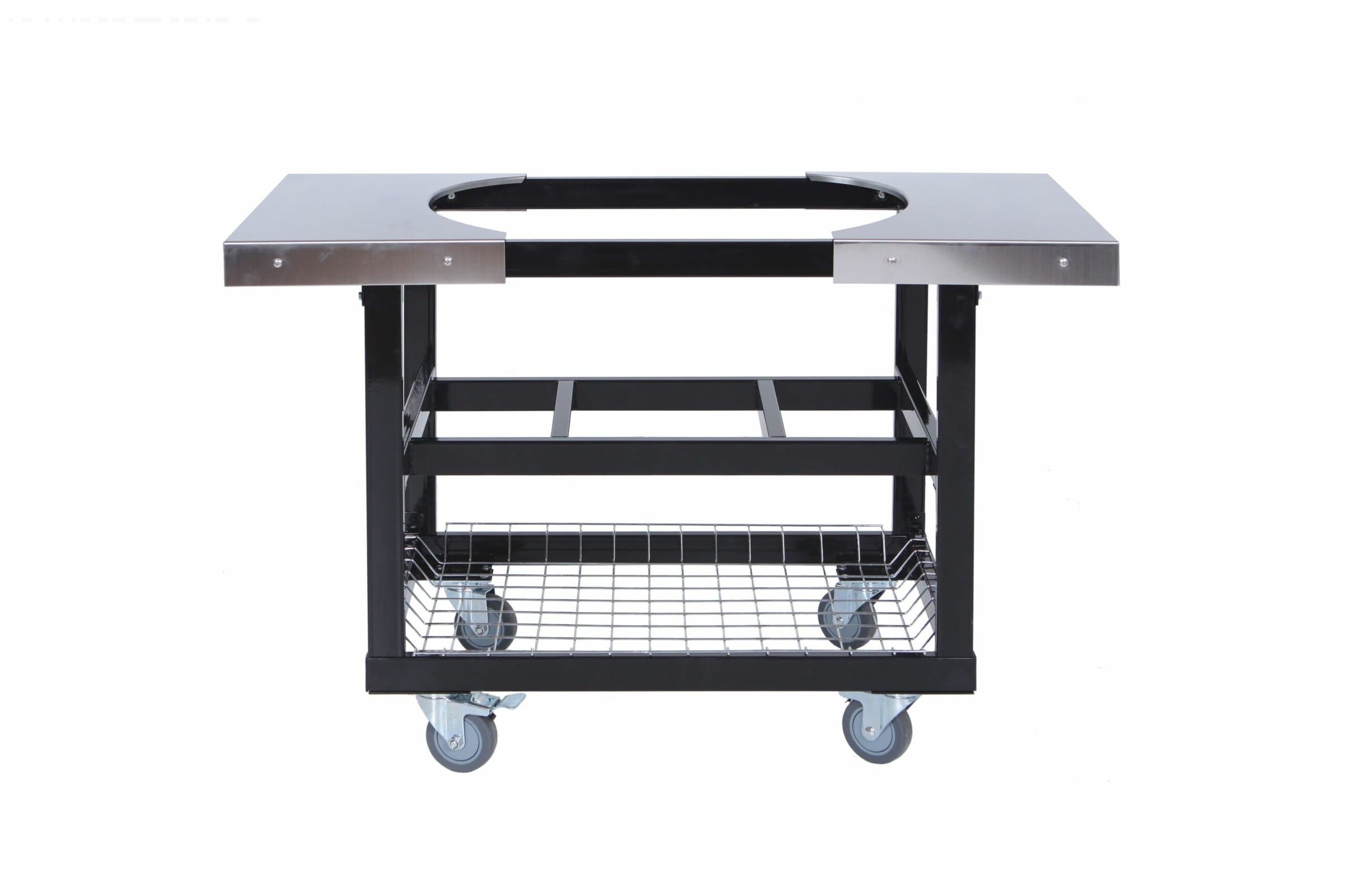 Cart Base with Basket and SS Side Shelves for JR