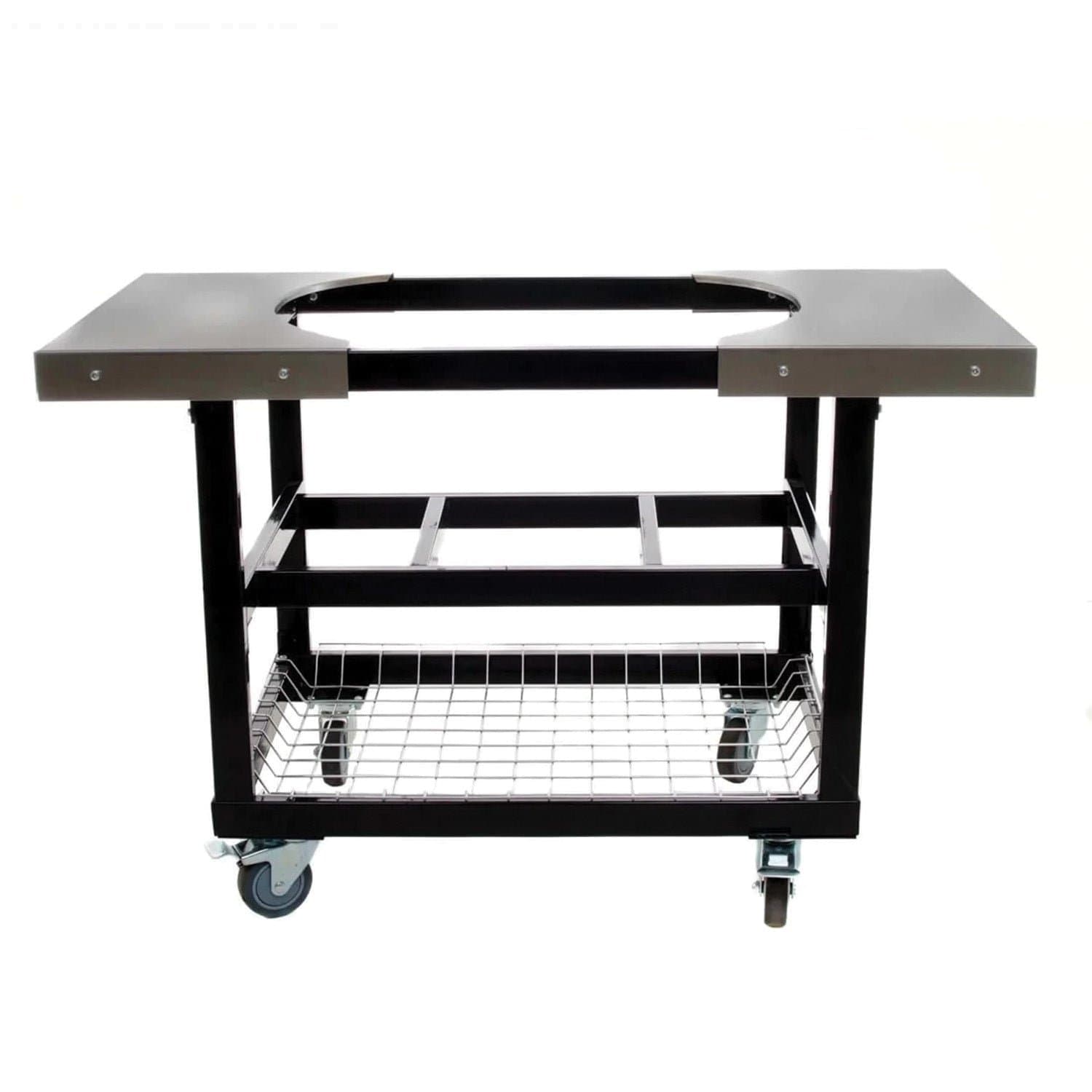 Cart with Basket and SS Side Shelves for Oval XXL