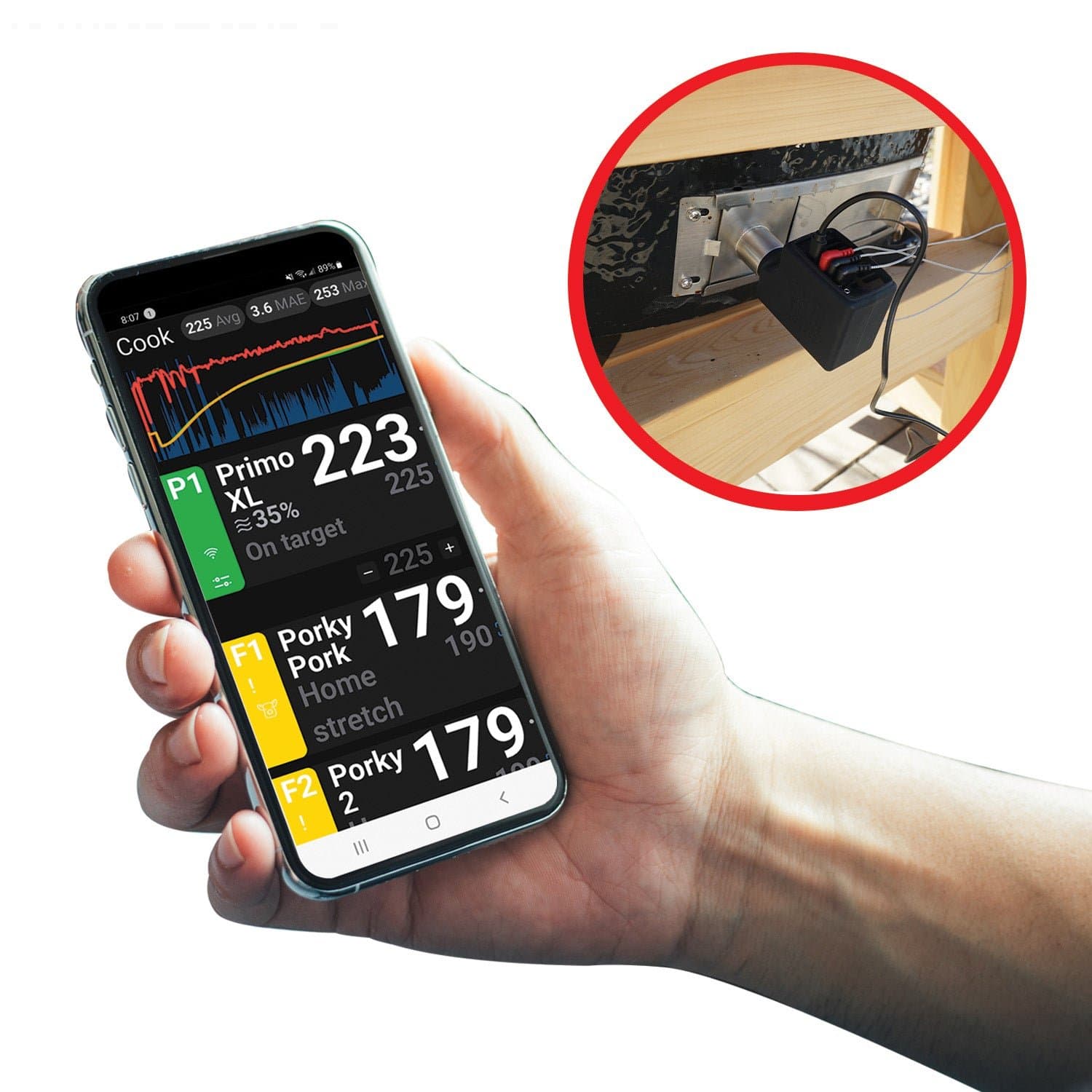 Primo Grill Controller, Bluetooth