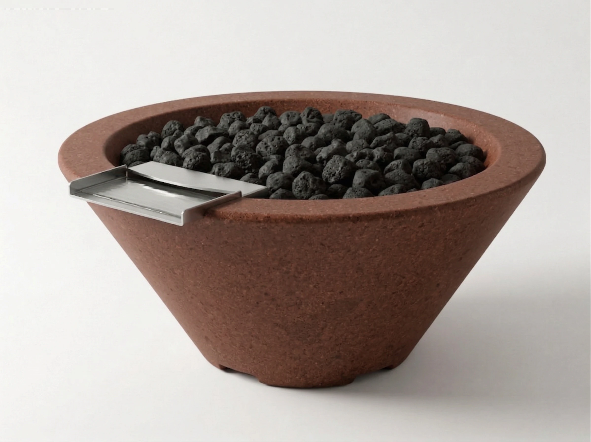 Verona Small Fire Water Bowl - Match Lit