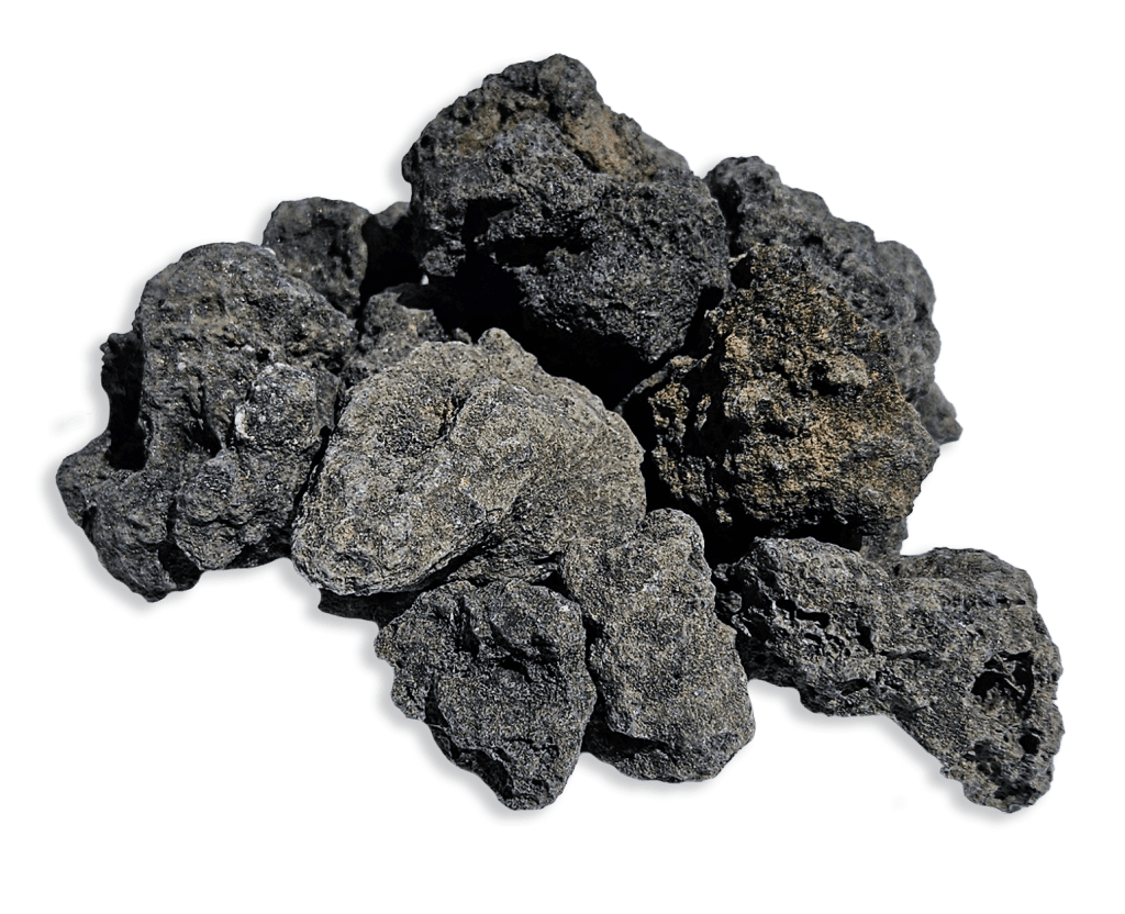 Black Lava Rock, 45 lbs